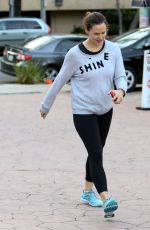 JENNIFER GARNER Out in Los Angeles 10/29/2016