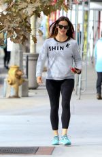 JENNIFER GARNER Out in Los Angeles 10/29/2016