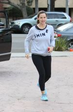 JENNIFER GARNER Out in Los Angeles 10/29/2016