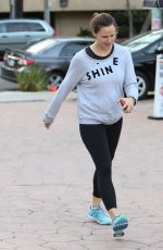 JENNIFER GARNER Out in Los Angeles 10/29/2016