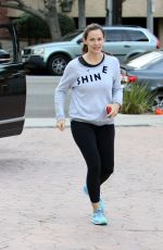 JENNIFER GARNER Out in Los Angeles 10/29/2016