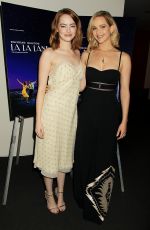 JENNIFER LAWRENCE and EMMA STONE at 