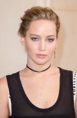 JENNIFER LAWRENCE at Christian Dior Photocall at Paris Fashion Week 09/30/2016