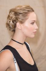 JENNIFER LAWRENCE at Christian Dior Photocall at Paris Fashion Week 09/30/2016