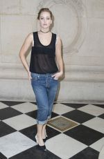 JENNIFER LAWRENCE at Christian Dior Photocall at Paris Fashion Week 09/30/2016