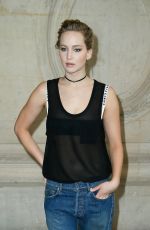 JENNIFER LAWRENCE at Christian Dior Photocall at Paris Fashion Week 09/30/2016