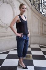 JENNIFER LAWRENCE at Christian Dior Photocall at Paris Fashion Week 09/30/2016