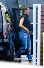 JENNIFER LOPEZ in Flip-flops Arrives at Recording Studio in Miami 10/30/2016