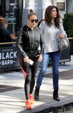 JENNIFER LOPEZ in Tights Out Shopping in New York 10/15/2016