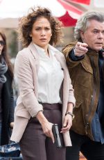 JENNIFER LOPEZ on the Set of 