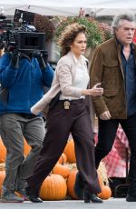 JENNIFER LOPEZ on the Set of 