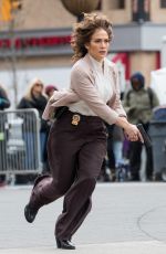 JENNIFER LOPEZ on the Set of 