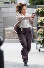 JENNIFER LOPEZ on the Set of 