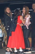 JESSICA ALBA Arrives at Katy Perry