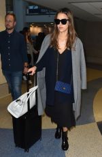 JESSICA ALBA at LAX Airport in Los Angeles 10/20/2016