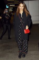 JESSICA ALBA at Los Angeles International Airport 10/18/2016