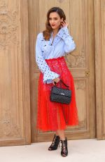 JESSICA ALBA at Valentino Fashion Show at Paris Fashion Week 10/02/2016