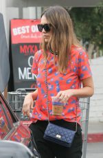 JESSICA ALBA Leaves Bristol Farms in Beverly Hills 10/23/2016