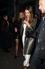 JESSICA ALBA Leaves Caviar Kaspia in Paris 10/01/2016