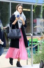 JESSICA ALBA Leaves Her Office in Los Angeles 10/12/2016