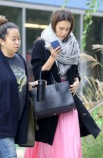 JESSICA ALBA Leaves Her Office in Los Angeles 10/12/2016