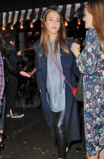 JESSICA ALBA Night Out in New York 10/21/2016