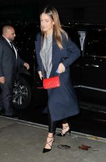 JESSICA ALBA Night Out in New York 10/21/2016
