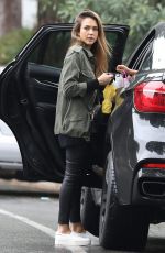 JESSICA ALBA Out and About in Beverly Hills 10/30/2016