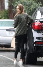JESSICA ALBA Out and About in Beverly Hills 10/30/2016