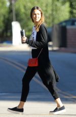 JESSICA ALBA Out and About in Los Angeles 10/20/2016