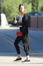 JESSICA ALBA Out and About in Los Angeles 10/20/2016