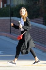 JESSICA ALBA Out and About in Los Angeles 10/20/2016