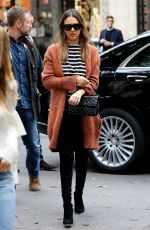 JESSICA ALBA Out and About in New York 10/01/2016