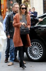 JESSICA ALBA Out and About in New York 10/01/2016