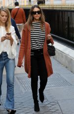 JESSICA ALBA Out and About in New York 10/01/2016