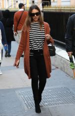 JESSICA ALBA Out and About in New York 10/01/2016