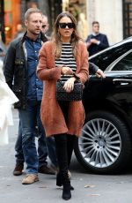 JESSICA ALBA Out and About in New York 10/01/2016