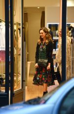 JESSICA ALBA Out for Dinner at Breizh Cafe in Paris 10/02/2016