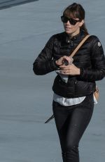 JESSICA BIEL Visits USS Yorktown in Charleston 10/23/2016