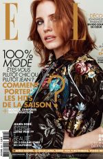 JESSICA CHASTAIN in Elle Magazine, France October 2016 Issue