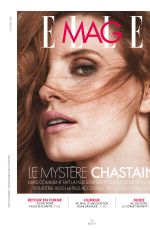 JESSICA CHASTAIN in Elle Magazine, France October 2016 Issue