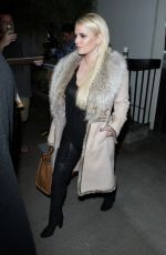 JESSICA SIMPSON Out and About in New York 10/26/2016