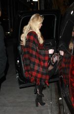 JESSICA SIMPSON Leaves Lil Frankie Restaurant in New York 10/24/2016