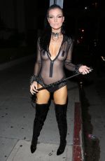 JOANNA KRUPA at Trick or Treats! 6th Annual Treats Magazine Halloween Party in Los Angeles 10/29/2016