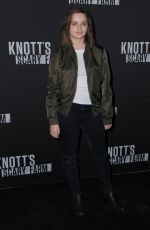 JOEY KING at Knott’s Scary Farm Opening Night in Buena Patk 09/30/2016