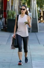 JORDANA BREWSTER at Organic Juicery in Beverly Hills 10/20/2016