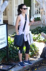 JORDANA BREWSTER at Organic Juicery in Beverly Hills 10/20/2016