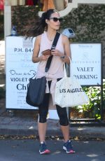 JORDANA BREWSTER at Organic Juicery in Beverly Hills 10/20/2016