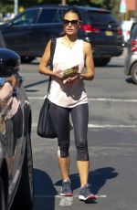 JORDANA BREWSTER in Leggings Out in Beverly Hills 10/20/2016