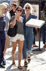 JULIANNE HOUGH Getting Pizza at The Grove in Los Angeles 10/09/2016